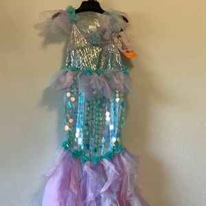 NWT kids mystic mermaid costume